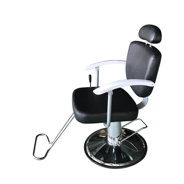 Hair Beauty Equipment  Barber Chair HZ8743 Professional Portable Hydraulic Lift Man Barber Chair Black